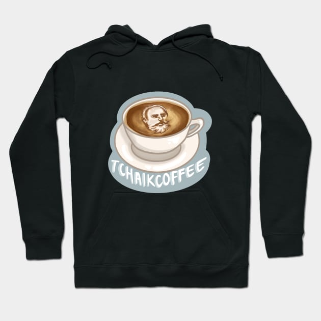 Tchaikovsky Coffee Hoodie by KatiaMart